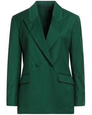 MARSĒM Collection Blazer Polyester, Viscose, Elastane - Green