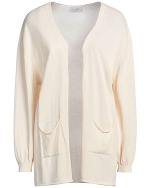 Soallure Cardigan Viscose, Polyamide - White