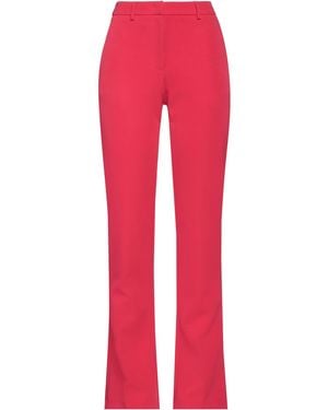 Rebel Queen Pants Polyester, Elastane - Red