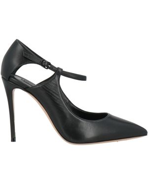 Casadei Court Shoes Leather - Black