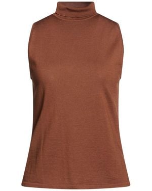 Alberta Ferretti Rollkragenpullover - Braun