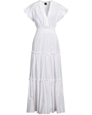 オールインワン・サロペット Pinko Andres White Cotton Voile Maxi Dress Dress ANDRES Pinko | color White | Gomez.pl/en