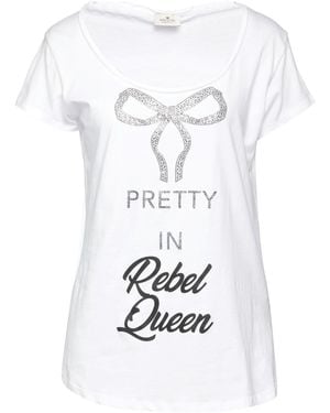 Rebel Queen T-Shirt Cotton - White