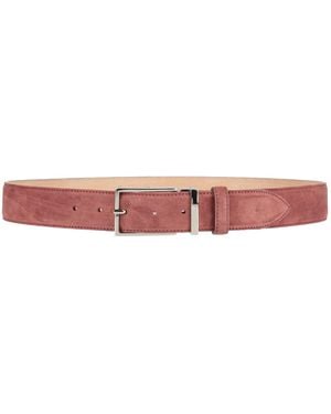 Doucal's Antique Rose Belt Leather - Pink