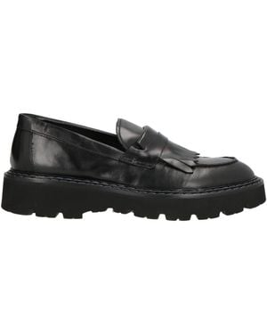 Pawelk's Loafers Leather - Black