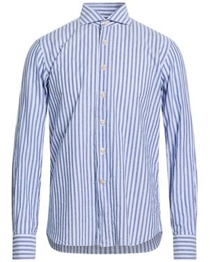 Alessandro Gherardi Azure Shirt Cotton, Linen - Blue