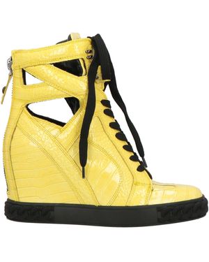 Casadei Trainers Leather - Yellow