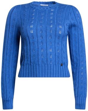 NUALY Sweater Viscose, Polyester, Polyamide - Blue