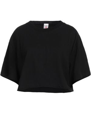 Re/done X Hanes T-Shirt Cotton - Black
