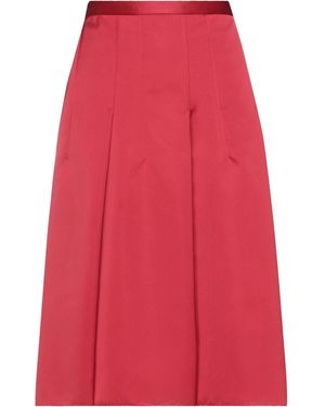 N°21 Midi Skirt Polyester - Red