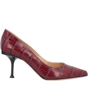 Sergio Rossi Pumps Leather - Purple