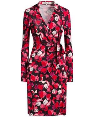 Diane von Furstenberg Midi Dress - Red