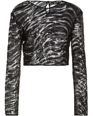 Just Cavalli Top Polyester - Black