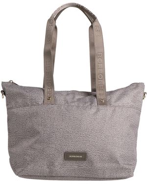 Borbonese Bolso de mano - Gris