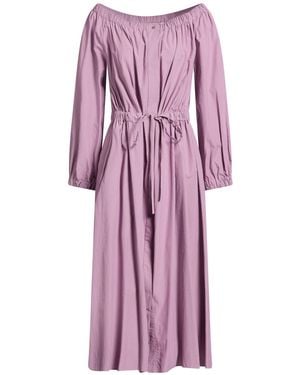 Antonelli Midi Dress Cotton - Purple