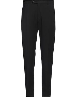 Tagliatore Pants Virgin Wool, Polyamide, Elastane - Black