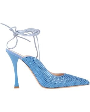 Gianmarco F. Pumps Leather - Blue