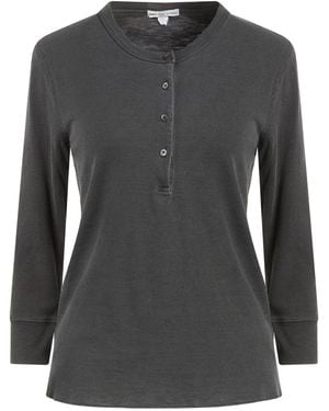 James Perse T-Shirts - Black