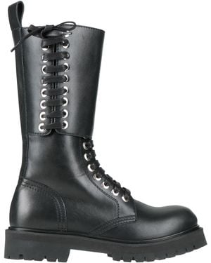 Rabanne Boot Leather - Black