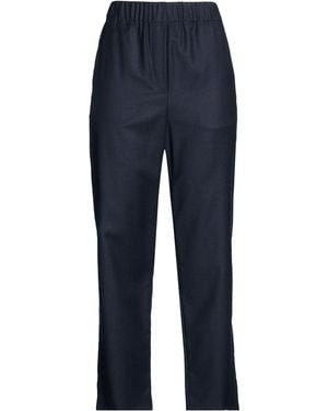 Weekend by Maxmara Pants Virgin Wool, Elastane - Blue