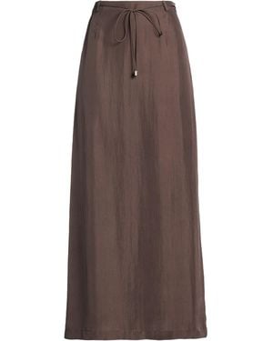 Alysi Maxi Skirts - Brown