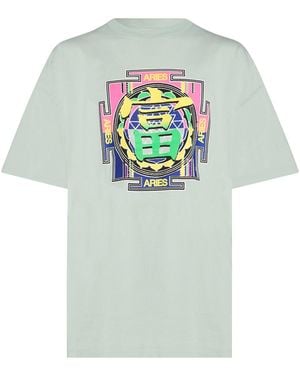 Aries T-Shirt Cotton - Gray
