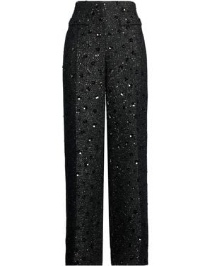 Sandro Trousers Polyester, Cotton - Black
