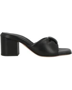 Pomme D'or Sandals Leather - Black