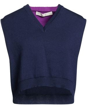 Tela Midnight Sweater Wool, Nylon - Blue