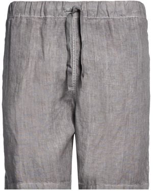 120% Lino Shorts & Bermuda Shorts - Grey