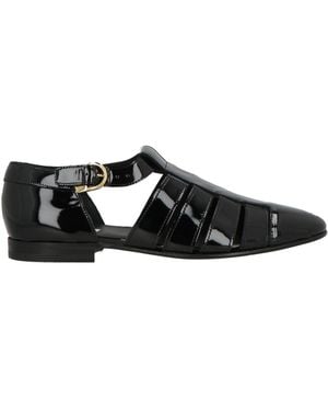 Bally Sandals Calfskin, Goat Skin - Black