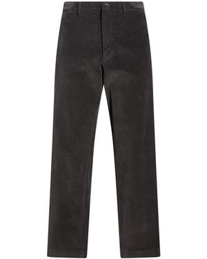 Barena Pants Cotton, Rayon, Elastane - Black