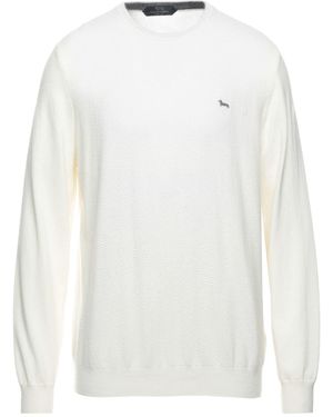 Harmont & Blaine Ivory Jumper Merino Wool, Viscose, Polyamide, Cashmere - White