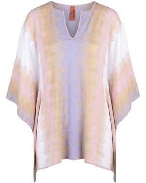 Missoni Lilac Cape Cotton, Viscose - Pink