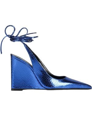 BY FAR Court Shoes Leather - Blue