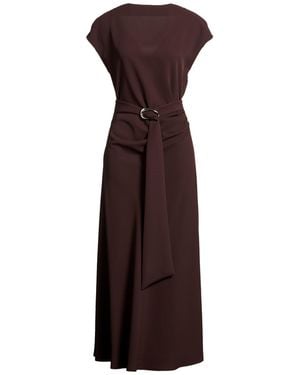 Imperial Dark Maxi Dress Polyester - Purple