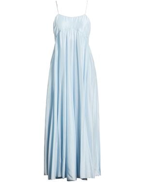 forte_forte Sky Maxi Dress Silk - Blue