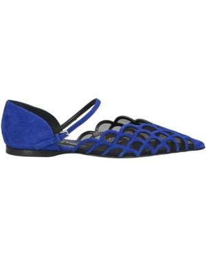 Sergio Rossi Ballet Flats - Blue