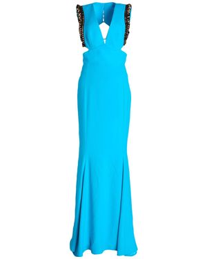 MISCHALIS ATELIER Vestido largo - Azul