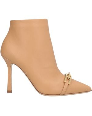 Ninalilou Ankle Boots Leather - Natural