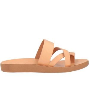 Ancient Greek Sandals Thong Sandal Cowhide - Pink