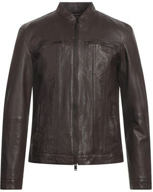 John Varvatos Jacket Sheepskin - Grey