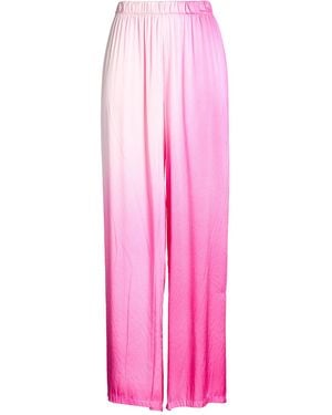 Avant Toi Fuchsia Pants Silk, Elastane - Pink