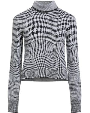 Burberry Cuello Alto - Gris