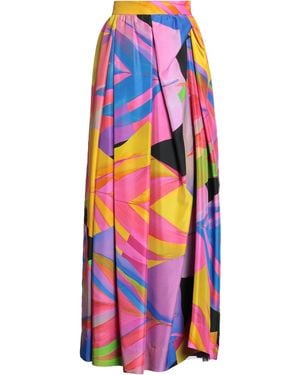 Sara Roka Marigold Maxi Skirt Silk - White