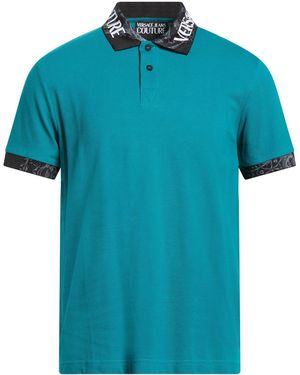 Versace Jeans Couture Polo Shirt Cotton - Blue
