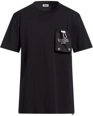 Moschino T-Shirt Cotton, Polyester - Black
