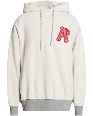Aries Sweatshirt Cotton - White