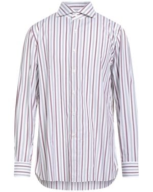 Isaia Shirt Cotton - White