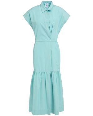Sara Roka Light Midi Dress Cotton - Blue